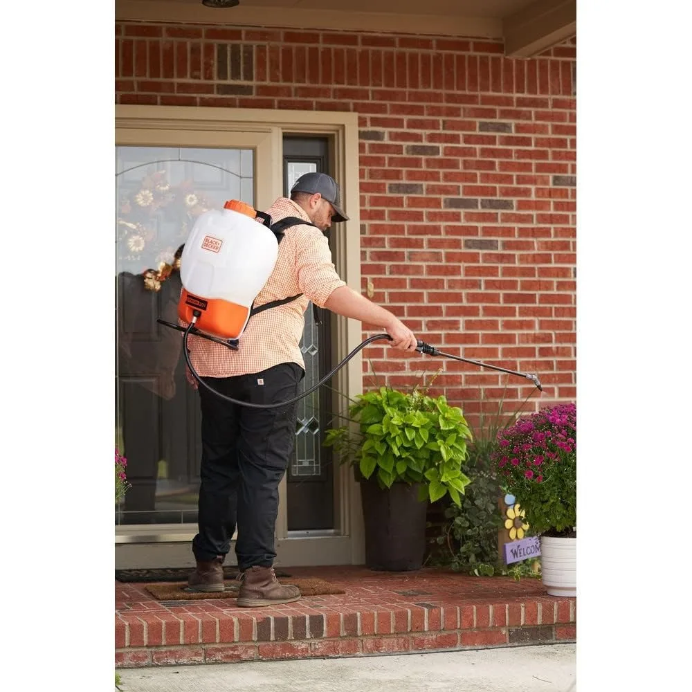 20V MAX 4 gal. Lithium-ion Cordless Backpack Sprayer Kit with (1) 20V Battery and (1) Charger