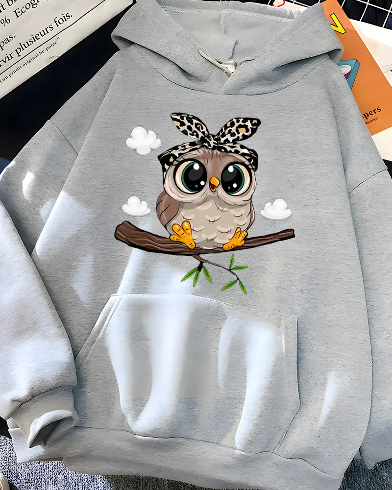 

Kawaii Cartoon Print Hoodies Women Oversized Sportwear Female Sweatshirt Cute Graphic Hoodie Ladies Clothes Y2k New Sudadera 후드티