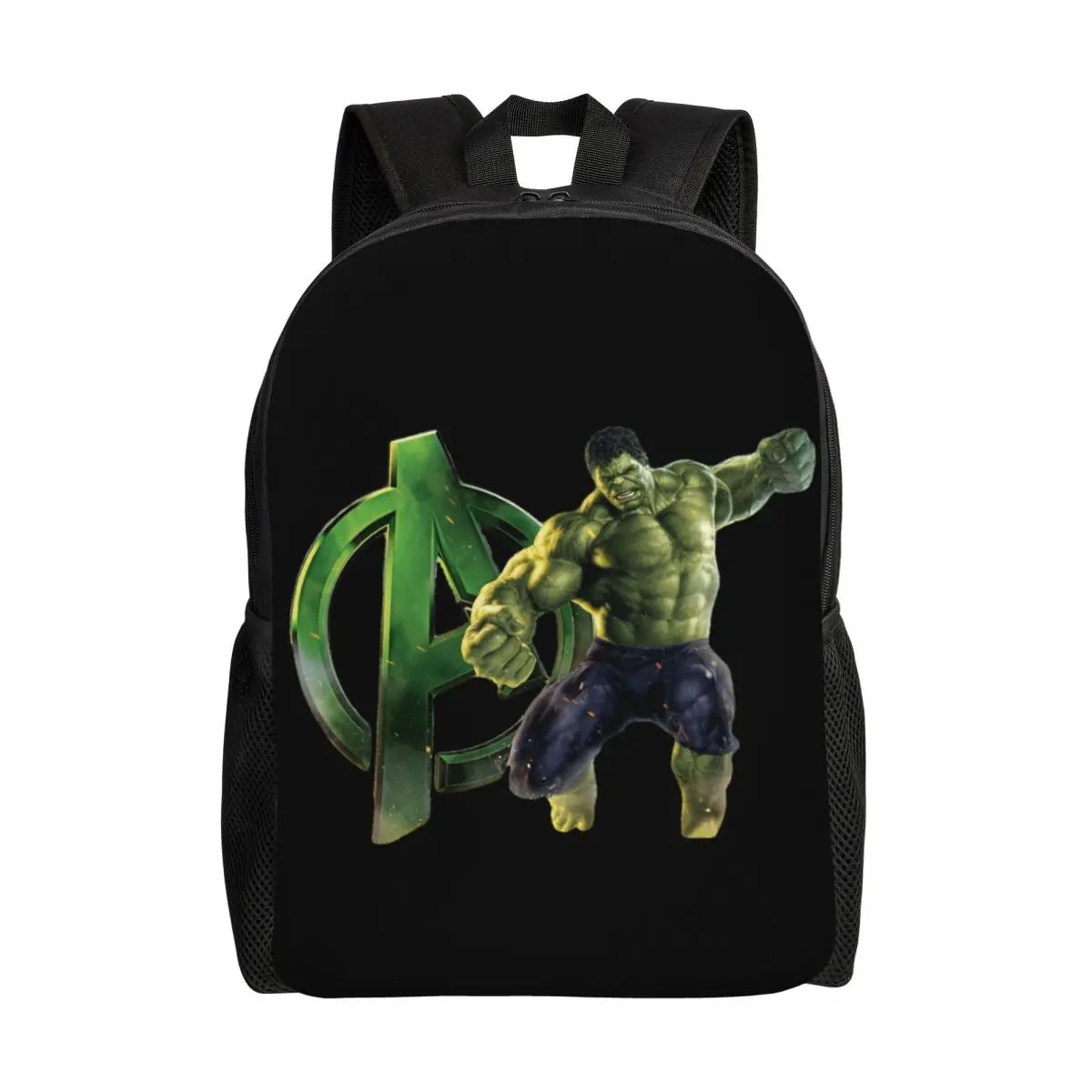 

Customized Marvel Hulk The Avengers Superhero Backpack Men Women Fashion Bookbag for College School Bags