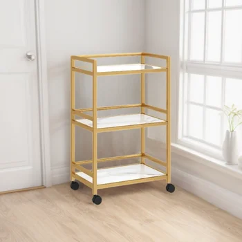 Carrello da salone di lusso Carrello da barbiere professionale Attrezzatura spa Sedie Organizzatori Carrello portautensili Mueble Con Ruedas Mobili da salone