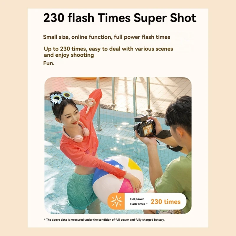 IM30 Mini Camera Flash Speedlite For Ricoh GR3 DSLR Cameras-Compact & Powerful on camera flash camera flash