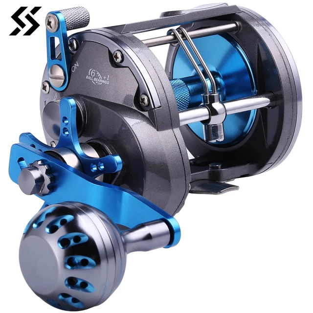 Saltwater Fishing Reel Sha40, Trolling Drum