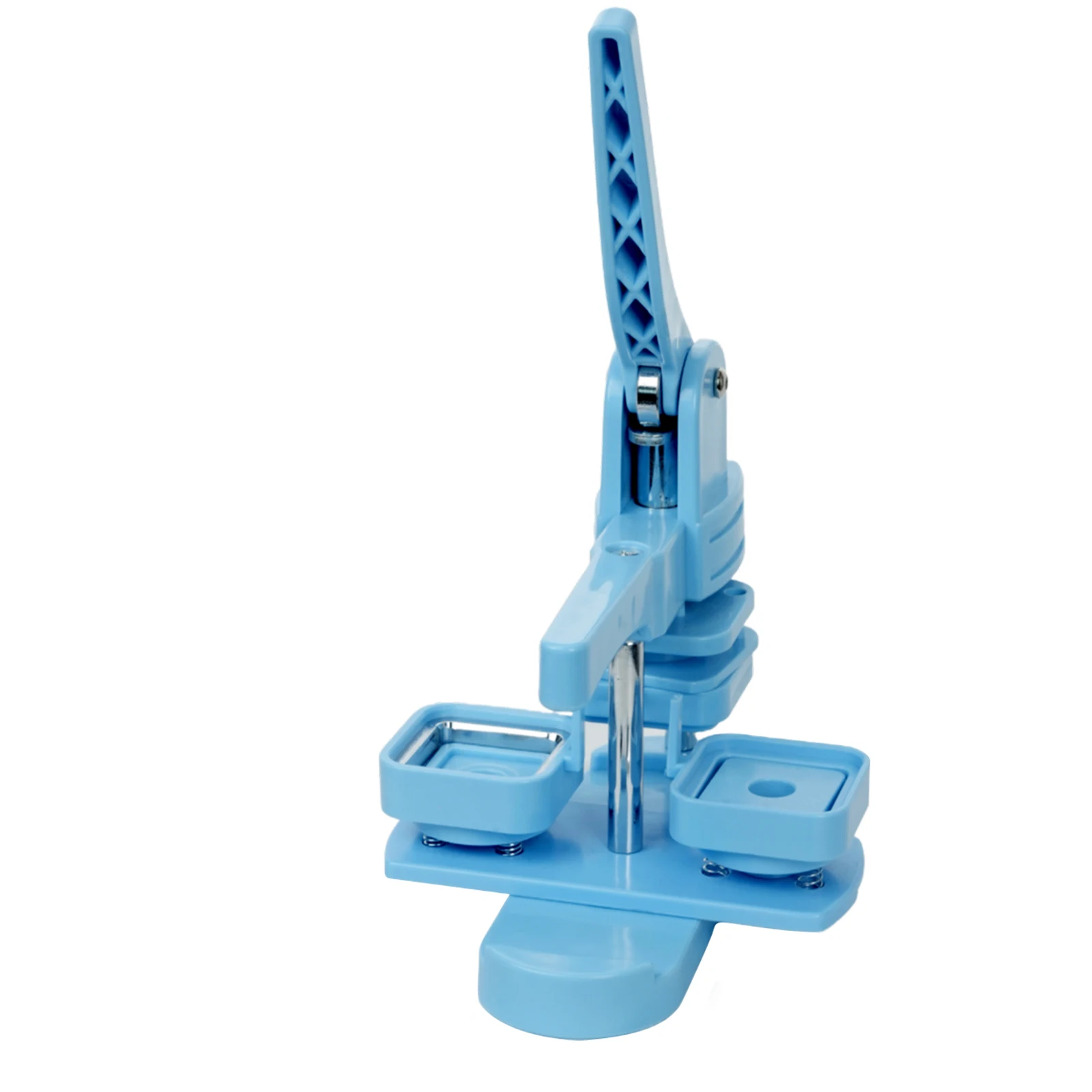 Quadratischer Fotomagnet-Knopfhersteller-Kit 2''x2'' Abzeichenpresse mit 100 Sets Herstellungszubehör Robuste Konstruktion Kompakte Größe – Detail 12