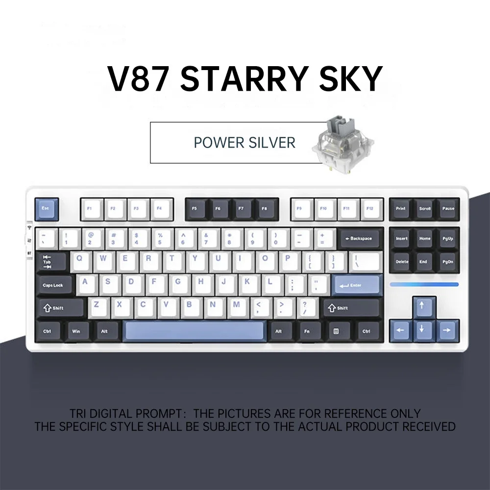 VGN V87Pro メカニカル キーボード,3 つの接続モード,8000mah Amazon | Enmakpak x VGN V87 ゲーミングキーボード 無線