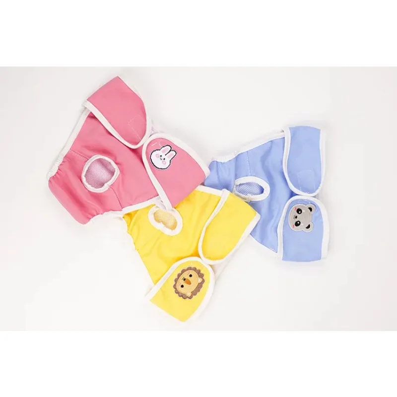 Pet underwear, Teddy menstrual hygiene pants, puppy anti harassment diapers, diapers for wet female dogs, physiological pants