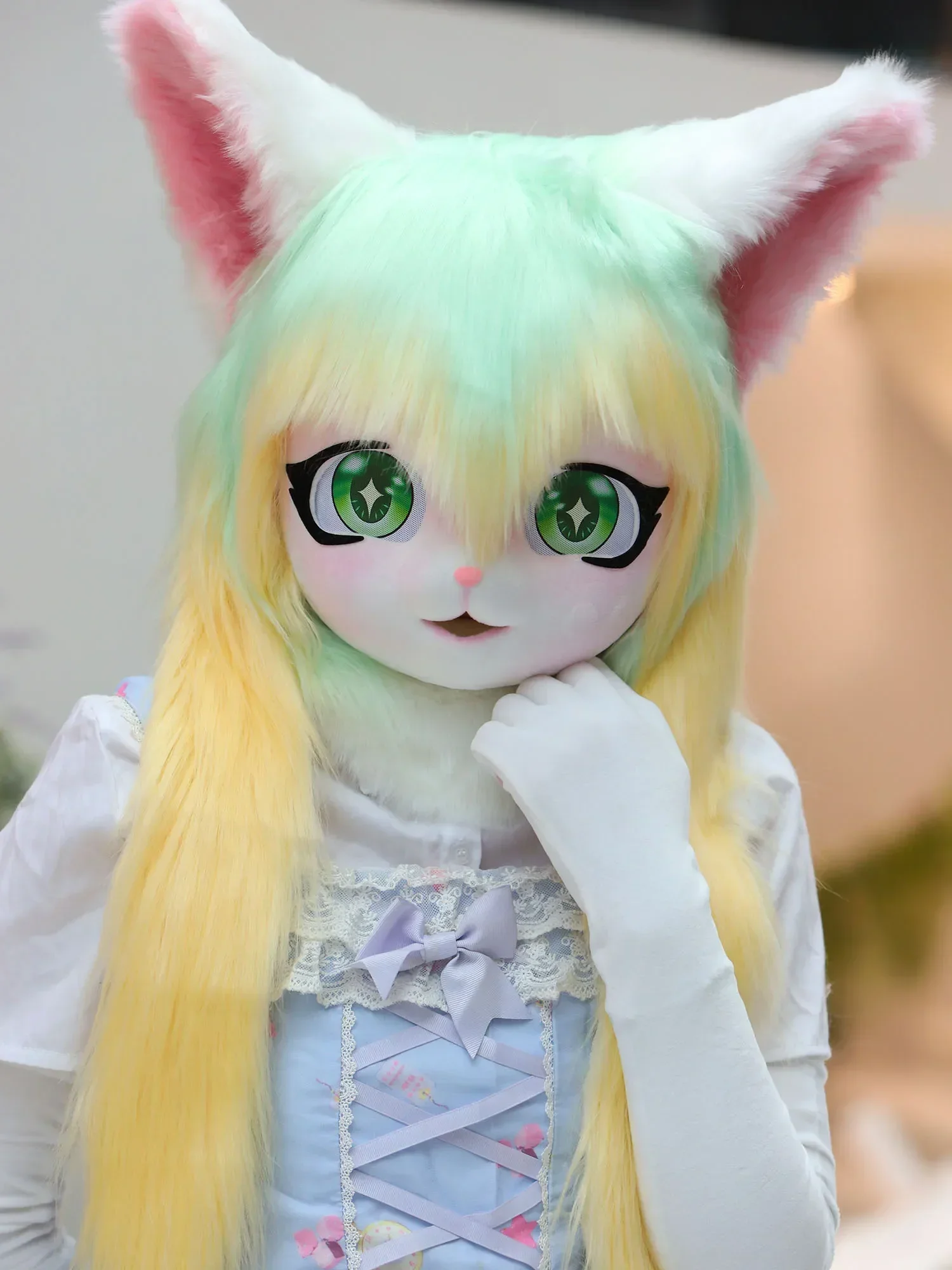 Cosplay Costumes Fursuit Headset Furry Costume Paw Head Base Kigurumi Animal Mask