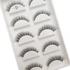 New 5 Pairs Natural Mink False Eyelashes Makeup Short Eyelash Extension Fake Eye Lashes Faux Cils Make Up Beauty Cilios 5