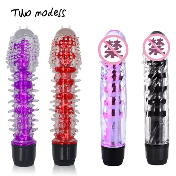 G-spot Vibrator Jelly Dildo Penis Vibrator Clitoris Stimulator Massager Sex Toys For Women Female Masturbator Multi-speed 2