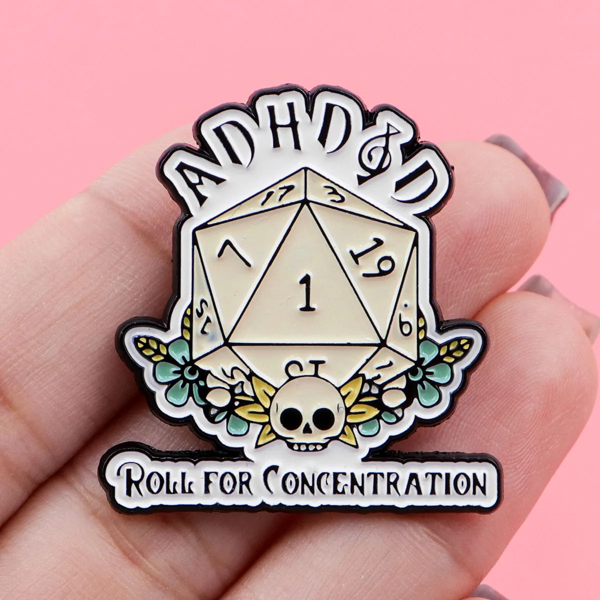 Rollenspiele Emaille Pins Frau Männer Broschen Anstecknadel Abzeichen auf Rucksack Kleidung Accessoires Modeschmuck Geschenke – Detail 4