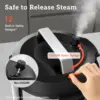 Electric Pressure Cooker 6 qt, 9-in-1 Instant Multi Cooker with Safer Venting Design, Rice Cooker, Slow Cooker, Sous Vide 4