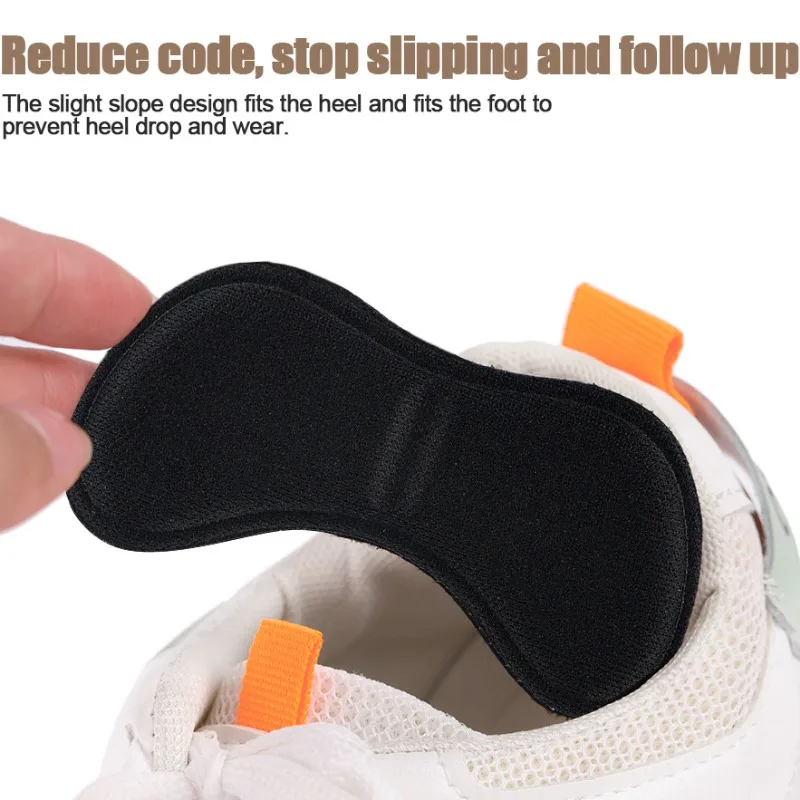 Elastic Sponge Heel Stickers High Heels Leather Shoes Anti Fall Patch Unisex Avoid Friction Heel Pads Pain Relief Shoe Inserts