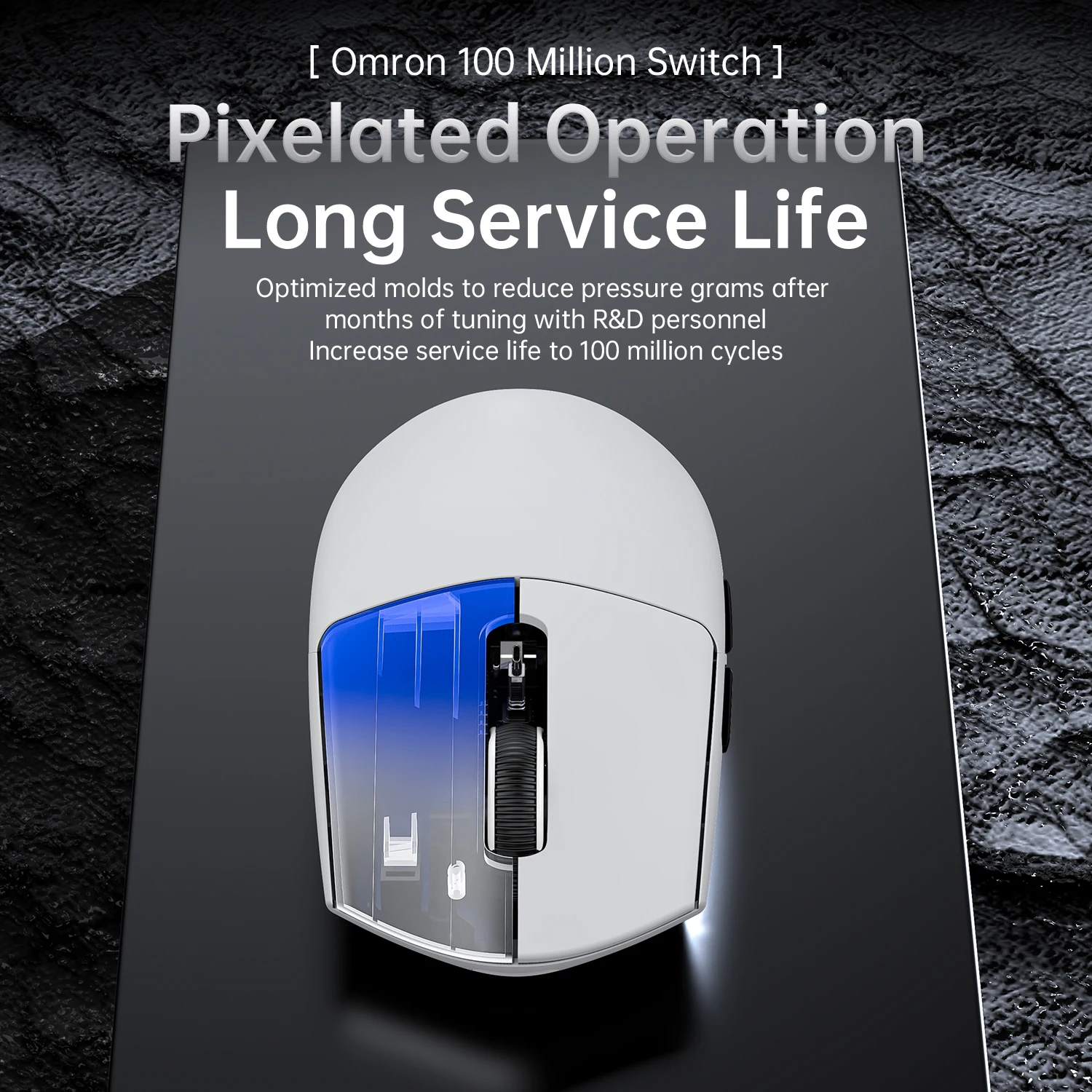 Ultra-Lightweight Tri-Mode Gaming Mouse with Precision Sensor and High Polling Rate