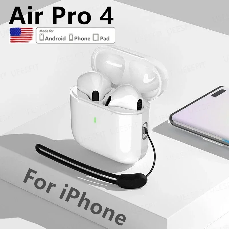 Wireless Bluetooth Earphones New Outdoor Sport Headset 5.3 With Charging Bin Lanyard Touch Control For Music