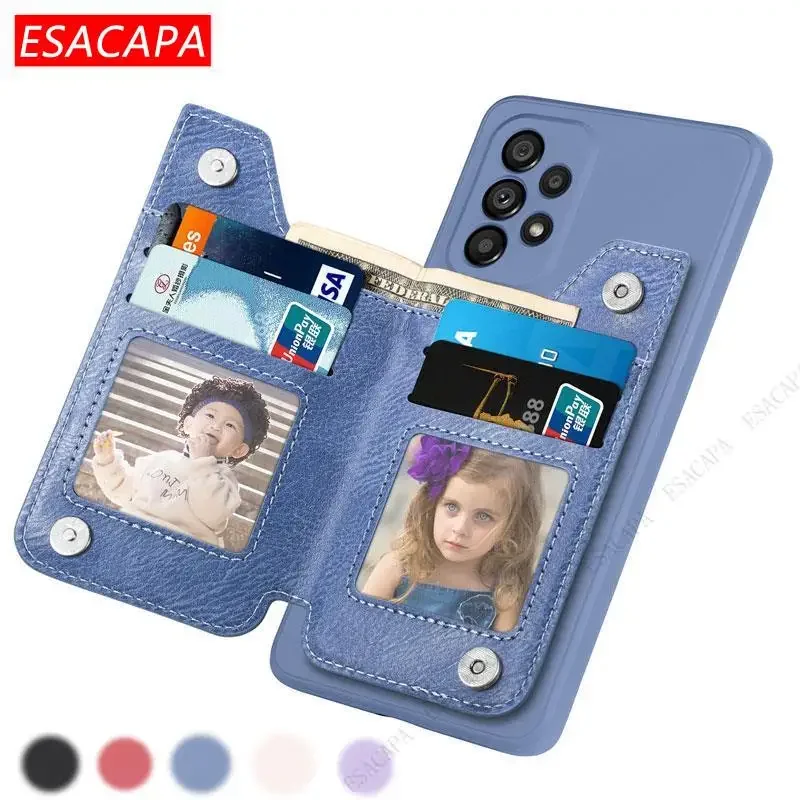 Zipper Wallet Leather Phone Case with Holder