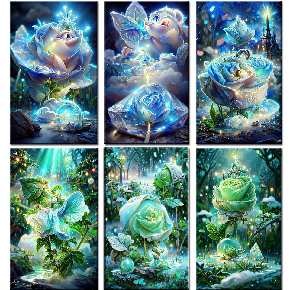 

Полная 5D мозаика, сделай сам, алмазная живопись, розы, цветы, наборы Convallariae, алмазная вышивка, Шато, Монтроза, ландшафт, фотография A134