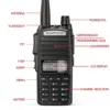 Baofeng UV 82 Walkie Talkie Real 5W 8W Ham Radio Comunicador Dual PTT Long Range 2 Way Portable FM Amateur Radio Station 5