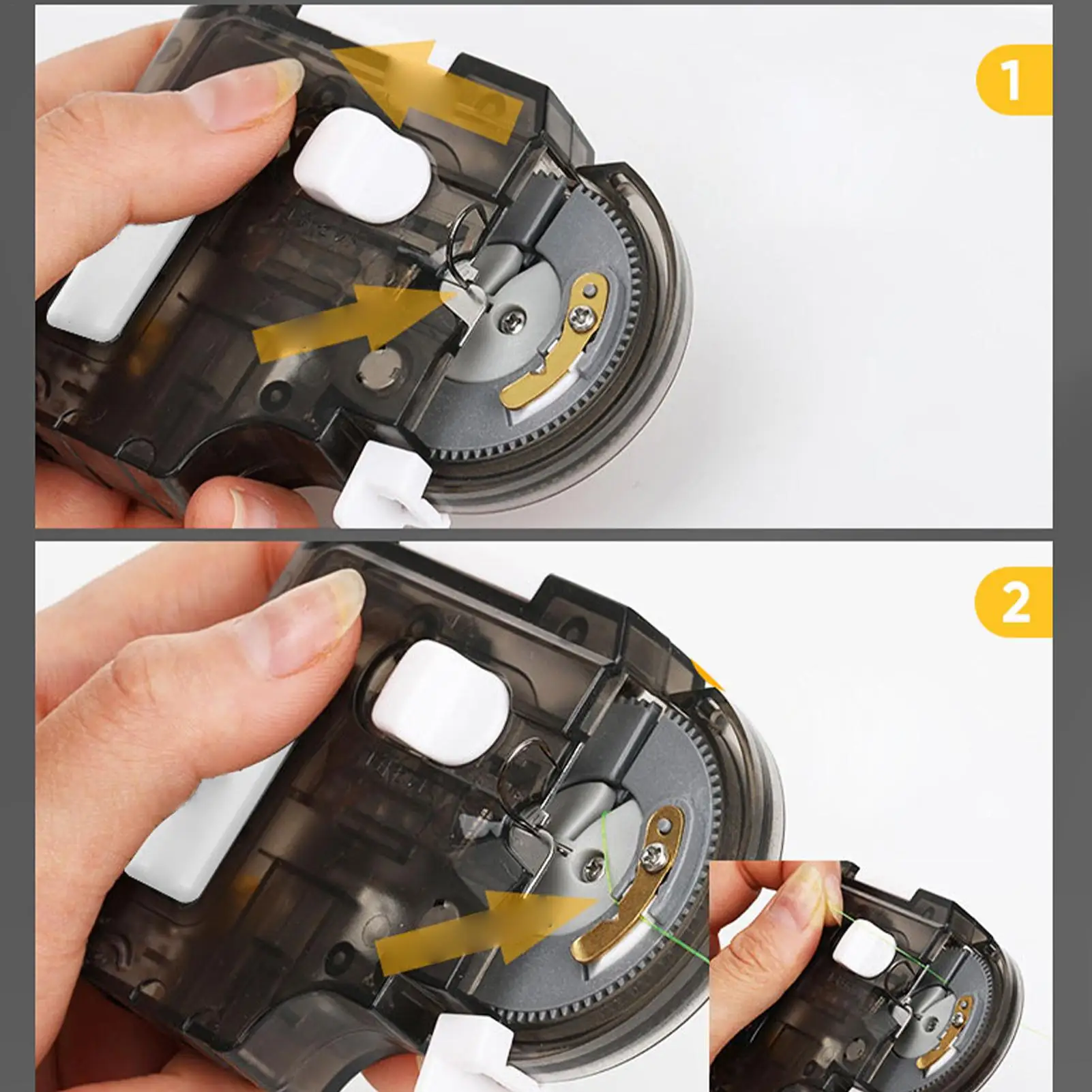 Electric Fish Knot Tying Tool Automatic Electric Knotter Device Fishing Bobbin Knotter For Rivers Black Pits Reservoirs