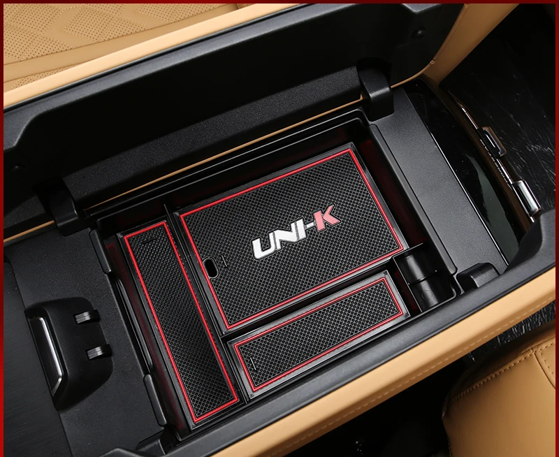 

Автомобильный центральный подлокотник коробка для хранения для Changan Uni-k Unik 2021 2022 аксессуары ABS