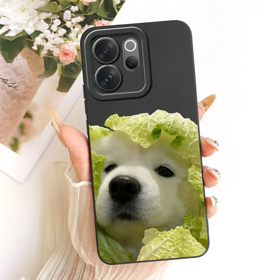 Cute Dog and Panda Cartoon Soft TPU Phone Case - Enhanced Protection and Style