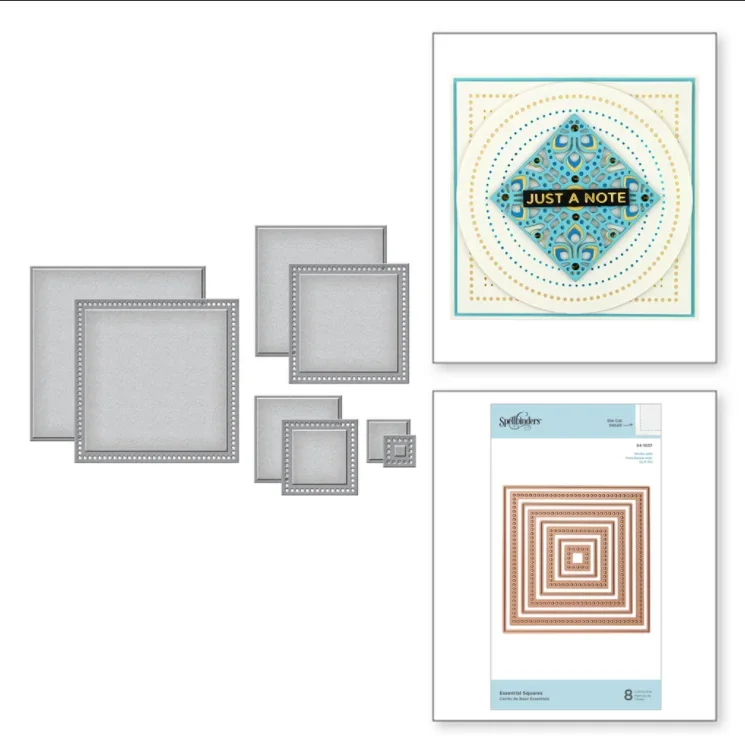 Geometric Graph Set New Metal Cutting Dies For Diy Scrapbooking Crafts Maker Photo Album Template Handmade Decoration