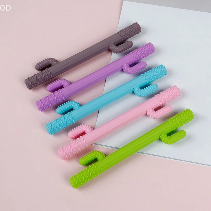 Kid Chewing Tube Speech Therapy Teeth Massager Children Talk Tools For Autism Sensory Speak Oral Muscle Rehabilitation Training