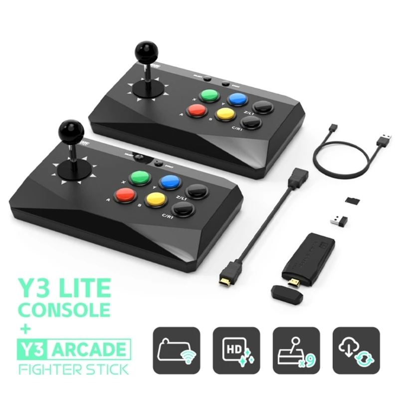 

Arcade Fight Stick Joystick for TV PC Video Game Console Gamepad Controller Arcade Joystick Mechanical Keyboard