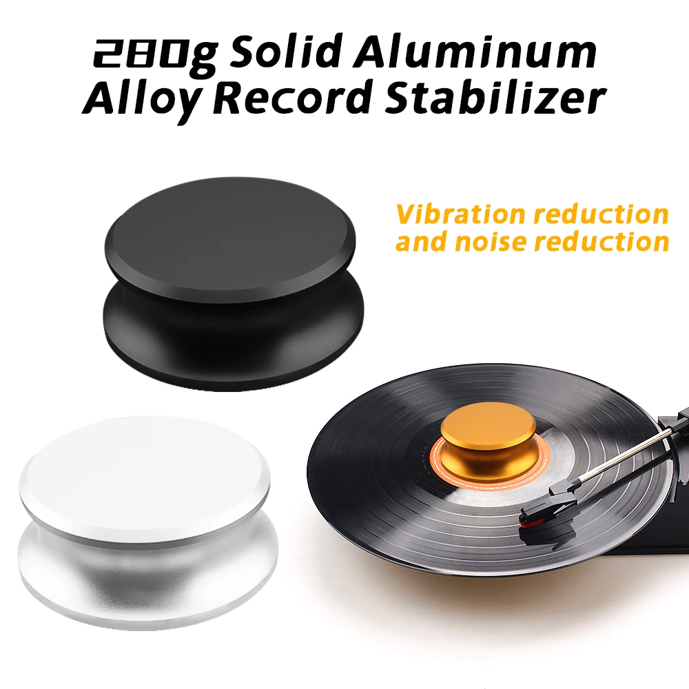 

Record Weight Balanced Disc Stabilizer Vinyl Turntable Clamp Aluminum Vibration Reducer for LP Record Weight Player Accessories