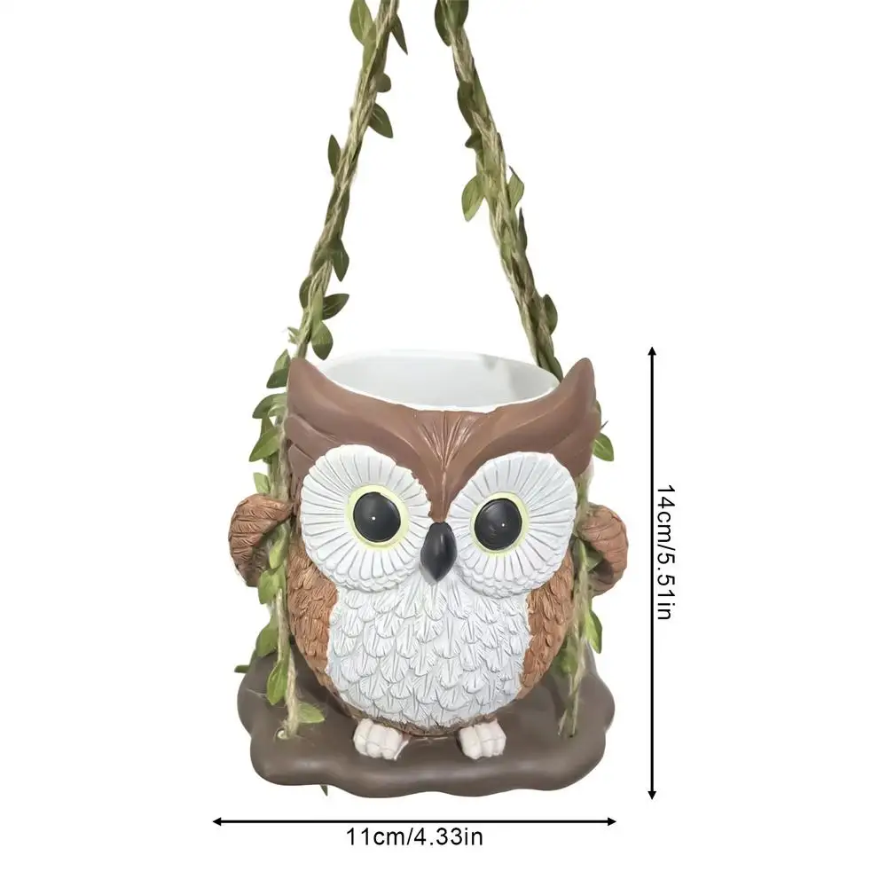 כדורי צמחים חמודים מרצועת רזין עם חור ניקוז תוכי תוכי קטנים לגינה פנימית חיצונית מרפסת חדר שינה סלון