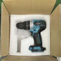 High-Power Brushless Cordless Impact Drill with Adjustable Speed and 1/2 Driver (Body without handle)