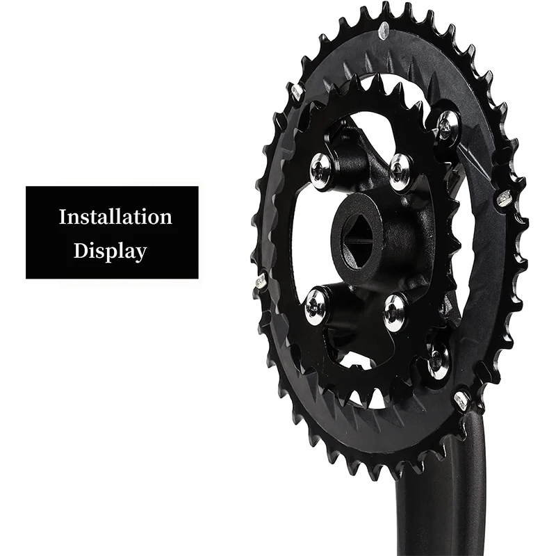 MTB Bicycle Chainring 24T/32T/42T 26T/38T 10S Bike Chainring 22T/32T/44T 9S 104B