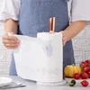Jaswehome Paper Towel Holder Stand Marble Base Kitchen Tool Punch Free Desktop Accessories Storage Shelf Roll Paper Holder 4