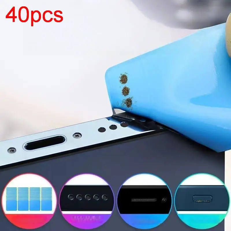 Dust Remove Sticker 40Pcs Removal Protective Dust Clean Adhesive Sticker For Tablet ...