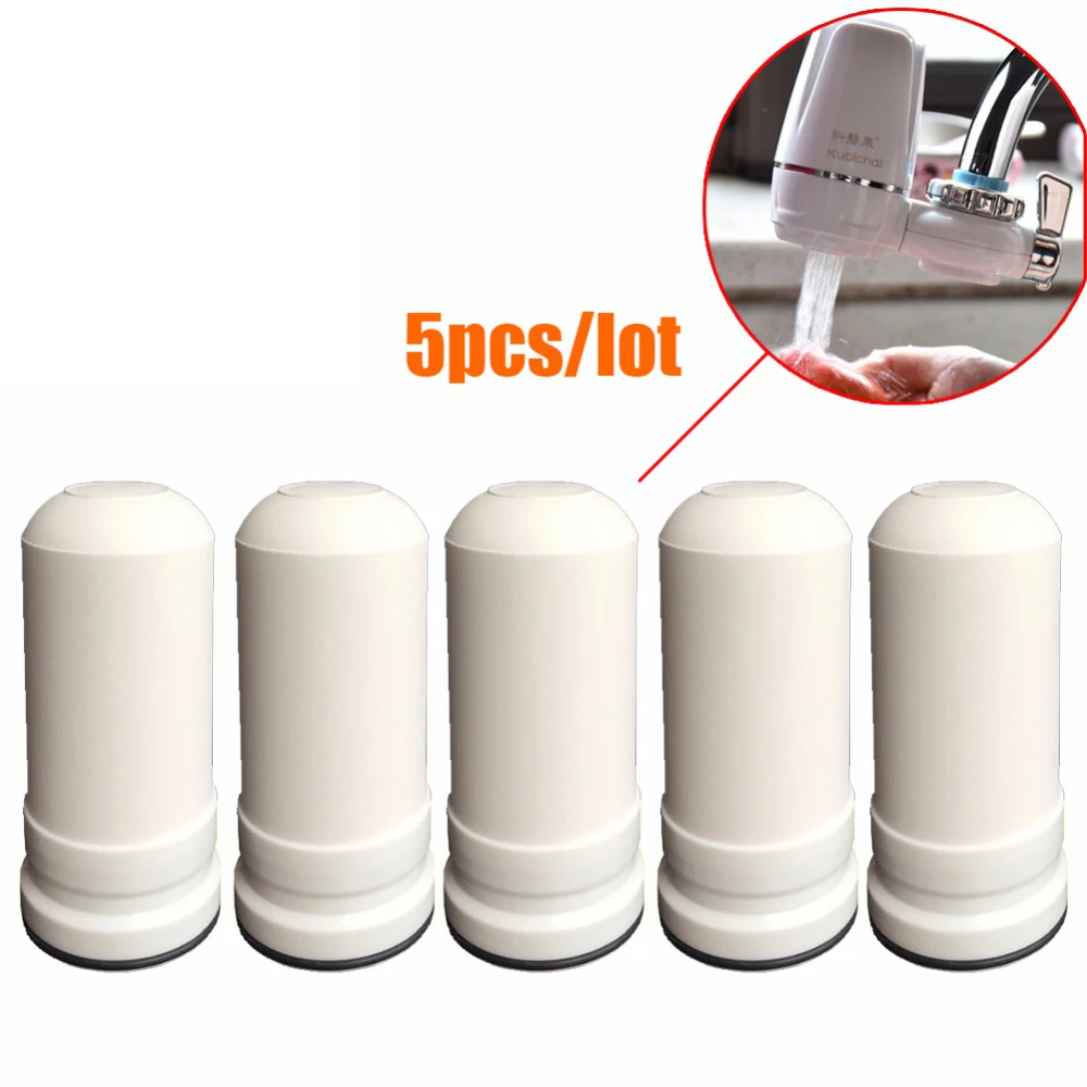 Tap Water Purifier Clean Kitchen Faucet Washable Ceramic Percolator Water Filter Filtro Rust Bacteria Removal Replacement Filte water filter water purifier faucet
