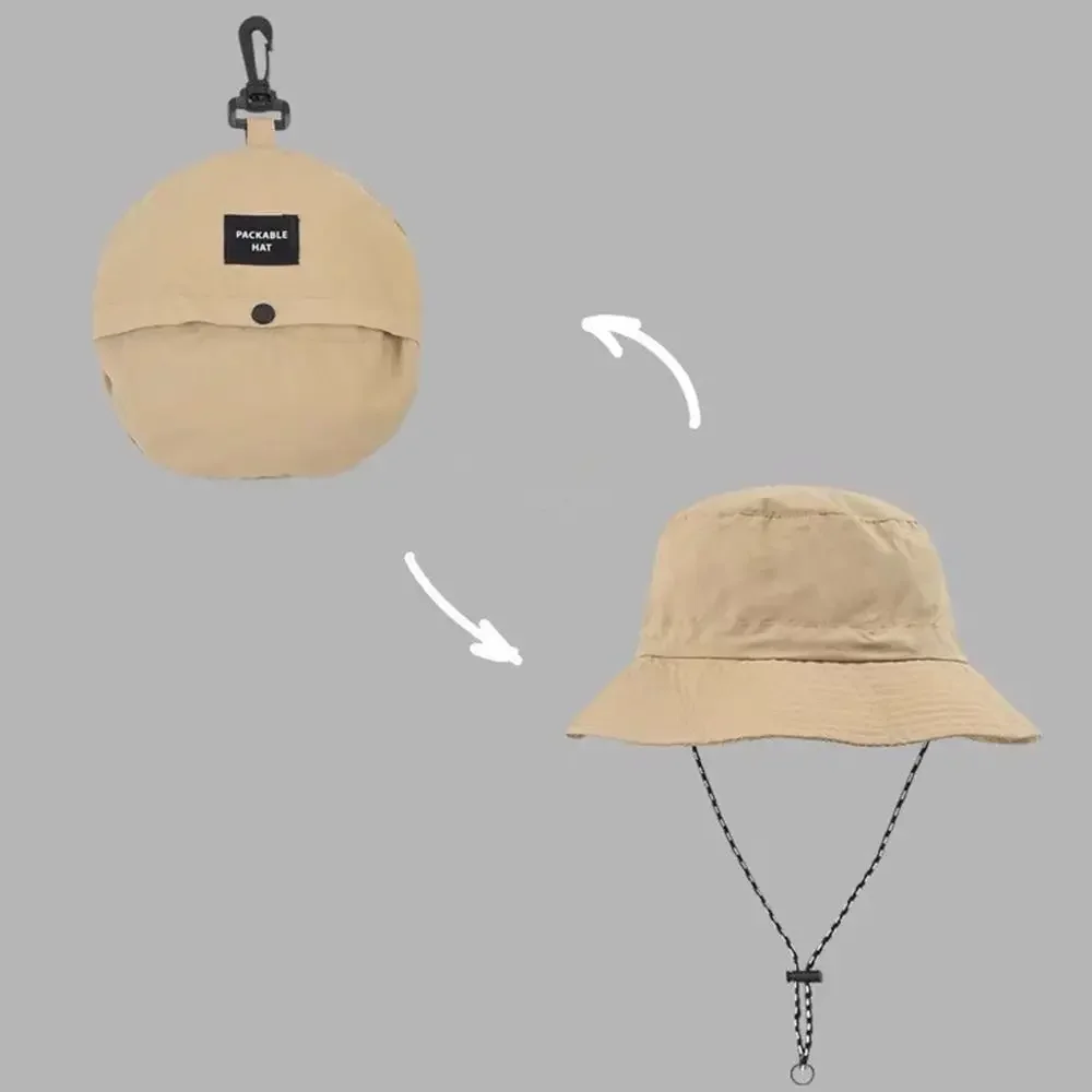 Waterproof Fisherman Hat Women Summer Sun Anti-UV Protection Camping Hiking Mountaineering Caps Men's Panama Bucket Outdoor 4