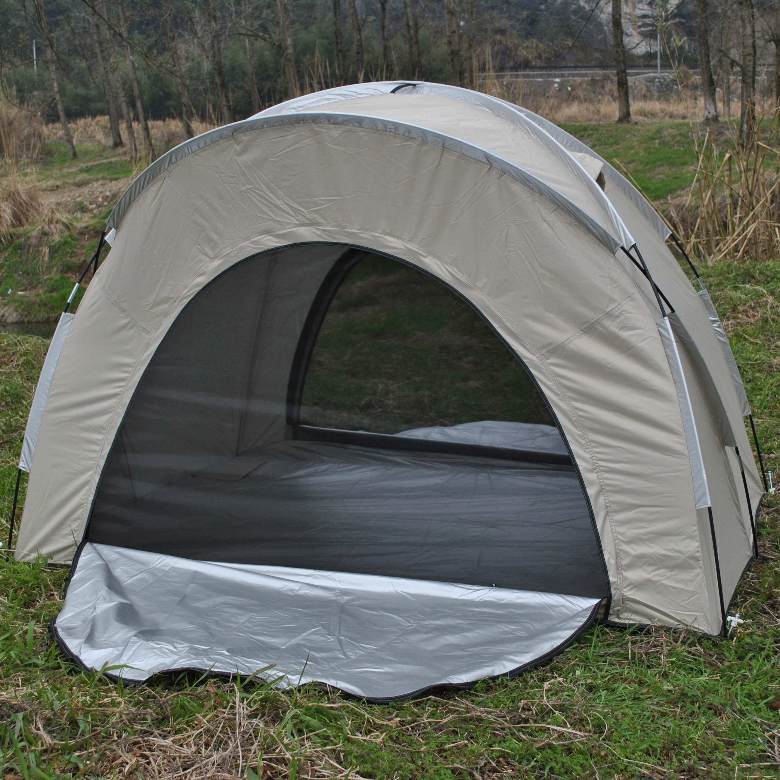 Durable 2 Person tent,Waterproof Outdoor 2 person Camping Tent,CZX-719 Trek tent for backpacking,Newest Beach tent,Sunproof tent