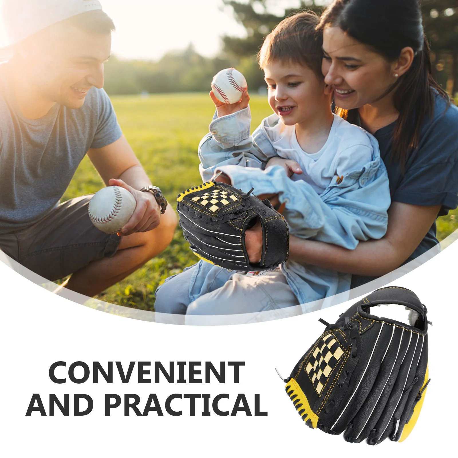 PU Baseball Practice Glove 6