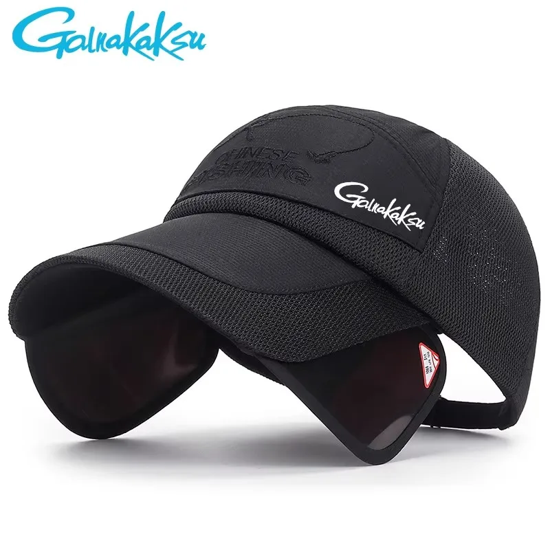 Description Picture 3 of item2024 New Fishing Sun Hat Sports Uv Protective Fishing Cap Travel Adjustable Breathable Mesh Outdoor Cycling Baseball Caps