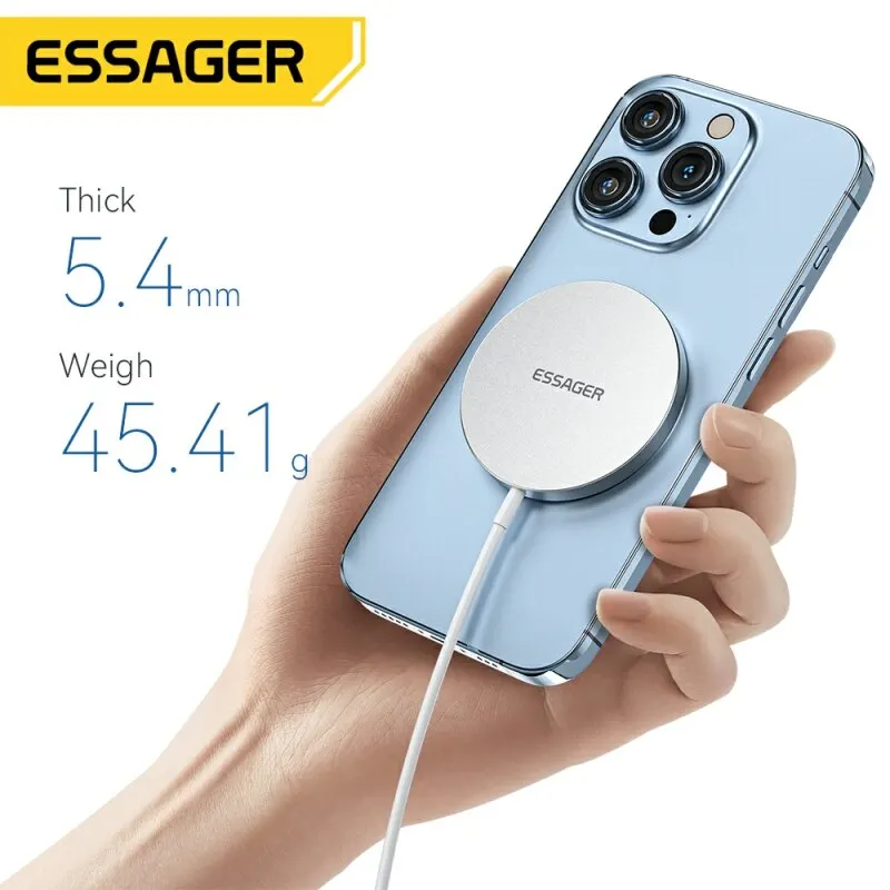 Essager15W 고속 무선 충전기 스탠드, 아이폰 14, 13, 12, 11, 애플 워치, 에어팟 프로, 아이워치용 접이식 충전 스테이션, 3 인 1