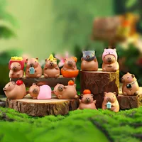 New Capybara Blind Box Simulation Mini Capibara Action Figures Doll Children Birthday Christmas Gift 1