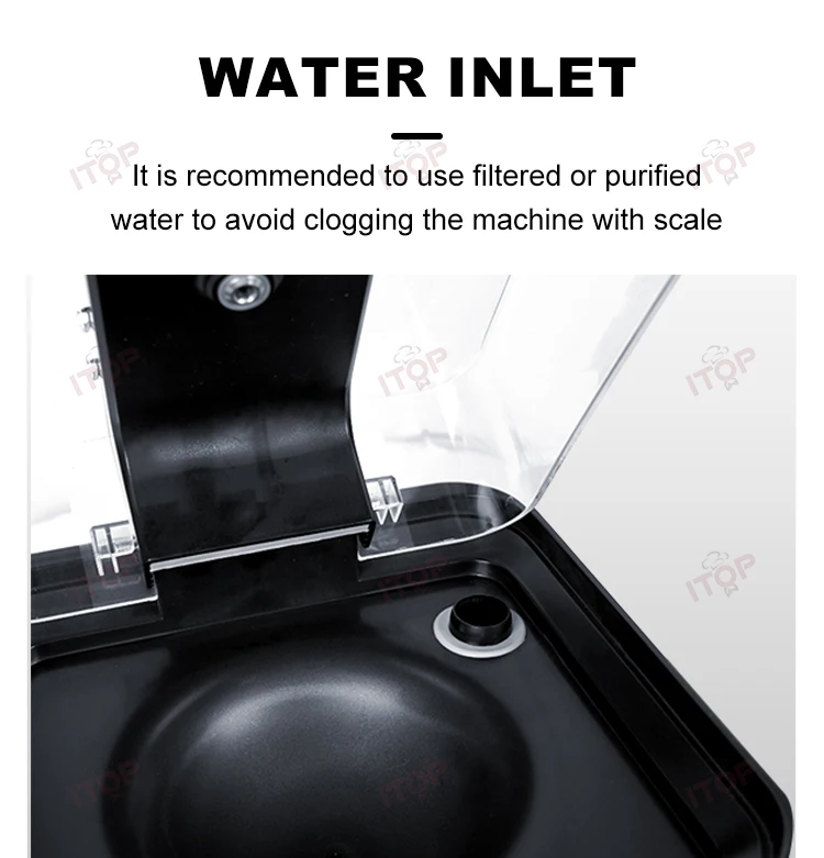 ITOP HTCC Commercial Teacup Cleaner with High-Temperature Steam 150°C Food-Grade Materials Compatible with Various Cup Shapes 6