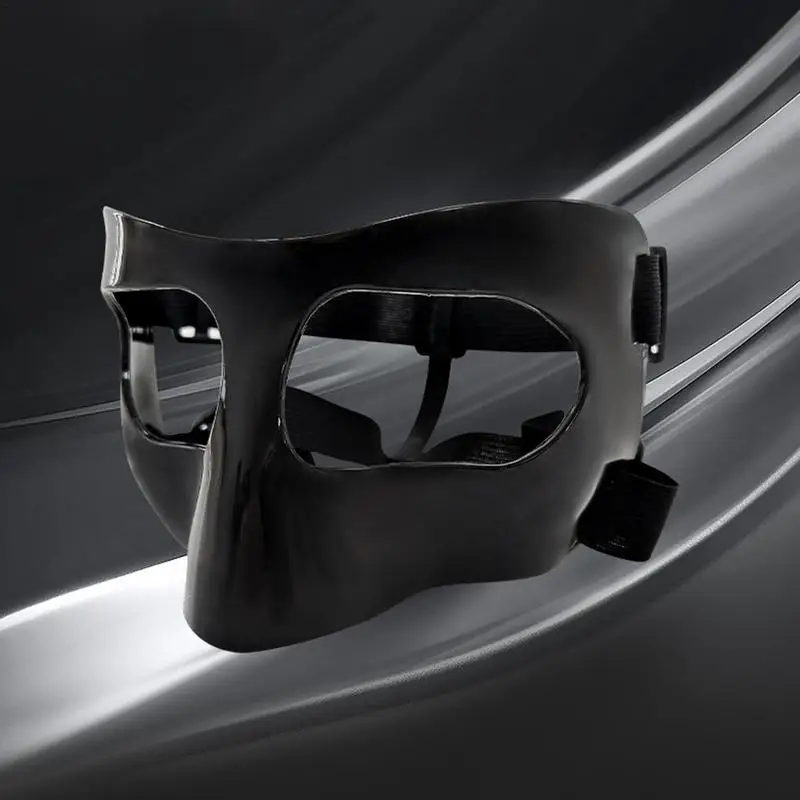 Sports Face Guard Lightweight Comfortable Sports Protector Face Shield Nose Guard Adjustable Scratch Resistant Nose Shield Anti