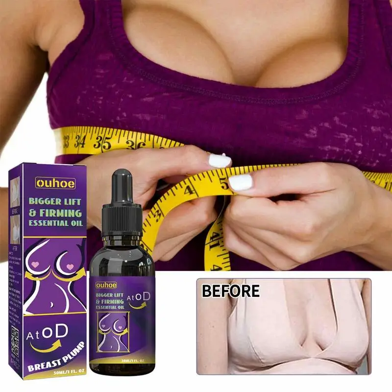 Breast Enlargement Essentiall Oil Chest Enhancement Bust Plump Up Growth Enlarging Oil Enlarging Bigger Chest Massage Breast oil