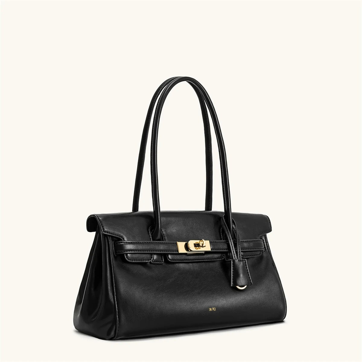 JW PEI يارا حقيبة يد للنساء حمل حقيبة جلد نباتي أس...