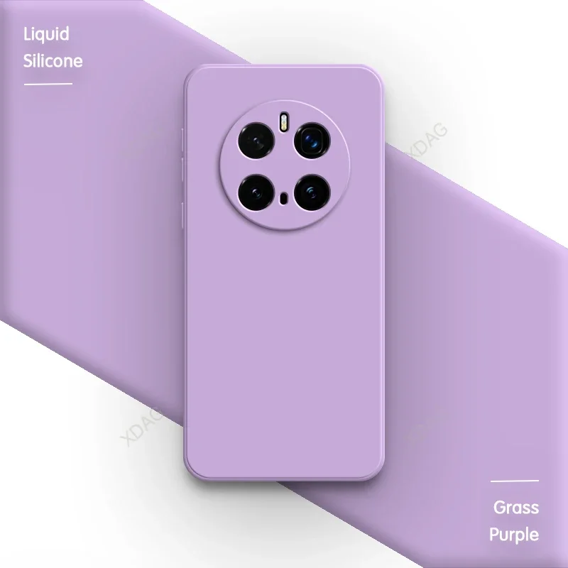 Liquid Silicone Lens Protection Back Cover for Honor Magic Series - Soft Square Design