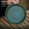 Aluminum Alloy Dining Dish Outdoor Camping Picnic Tray Dirt Proof Kitchen Bar Tableware Fruit Snack Plate Outdoor Tableware 3