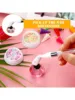 12pcs Wax Replacement Tip Nail Rhinestones Picker With Nail Point Pen For Selecting Nail Gem Jewelry, Replacement Wax Accessorie 4