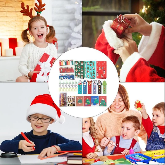 Stationery Gift Box Kids' Stationery Set Children'S School Supplies  Kindergarten Ruler Christmas Gift Stationery Set - AliExpress