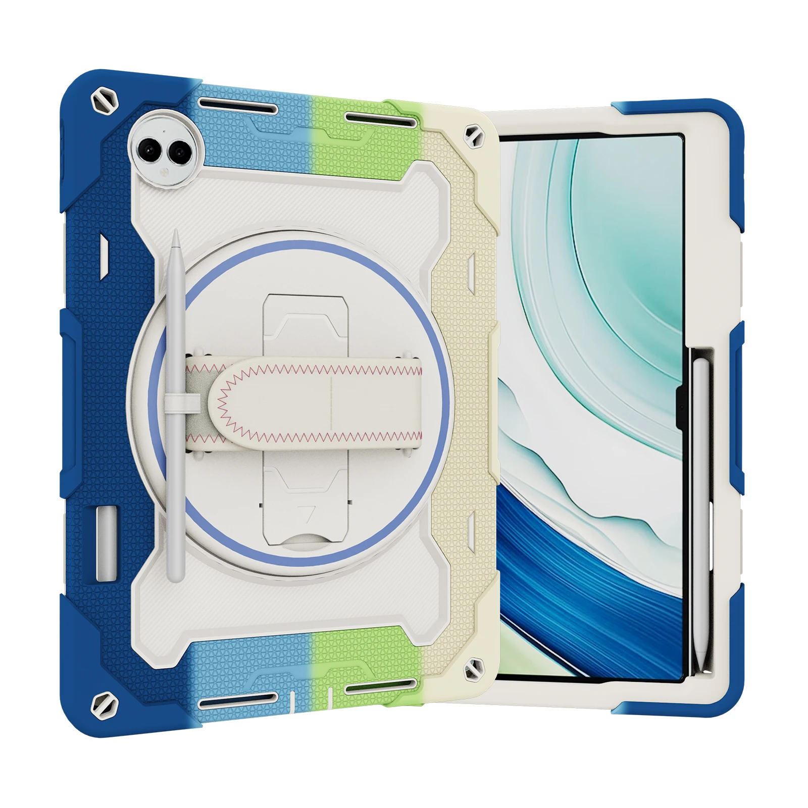 Heavy Duty Rugged Universal Case with 360° Rotating Kickstand