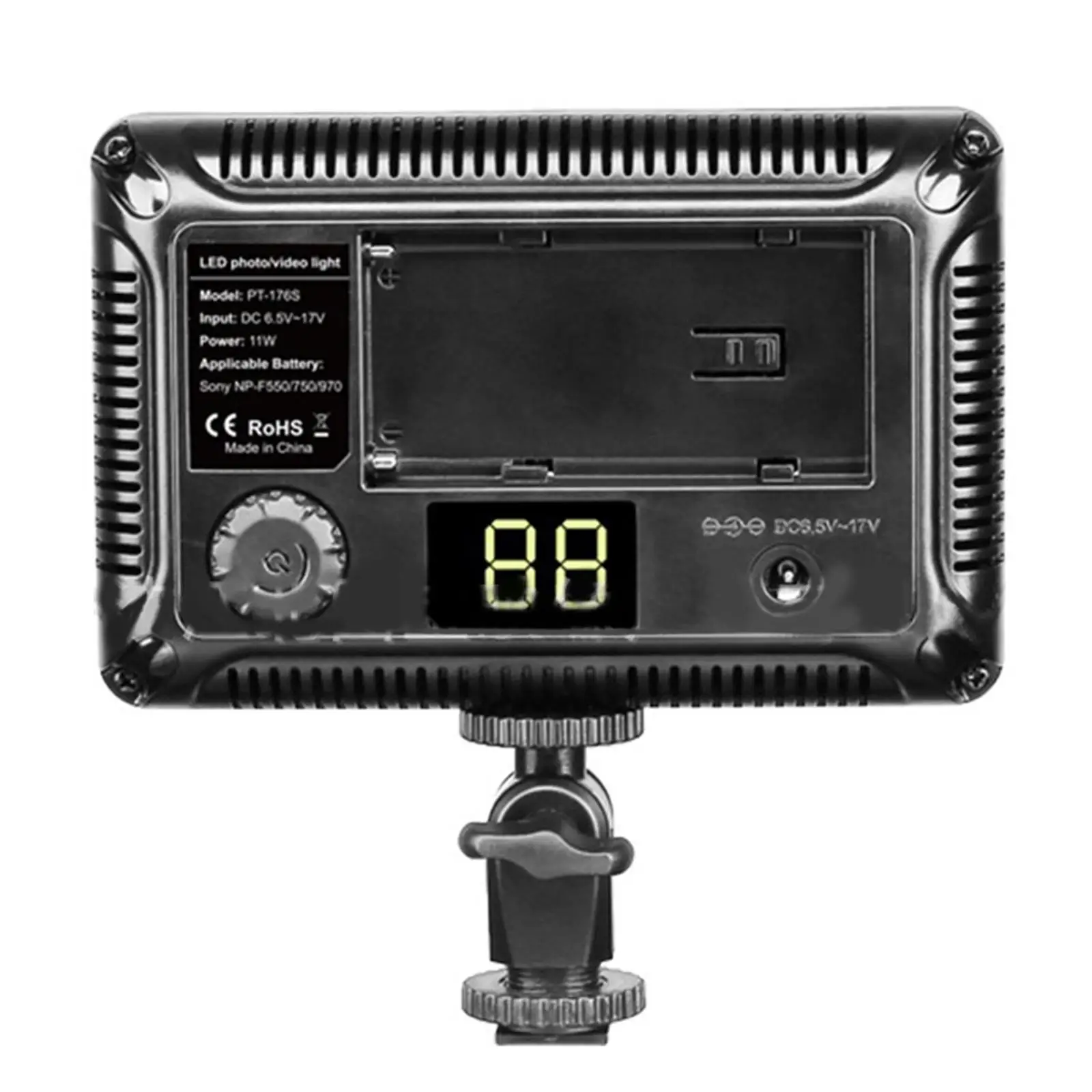 176 DSLR LED Video Light On Camera Photo Studio Lighting Hot Shoe LED Vlog Fill Light Lamp for Smartphone DSLR SLR Camera