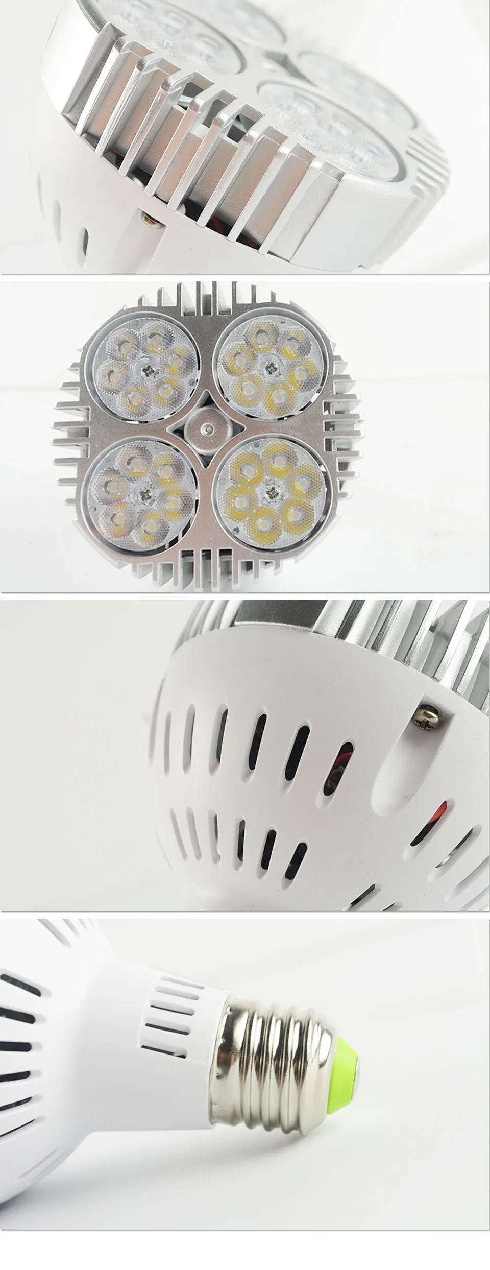 Description Picture 5 of itemLED Lamp PAR30 35W LED Spotlight AC 220V 240V 3000K 4000K 6000K Led Bulb par30 Lampara for Home Lighting Super Bright
